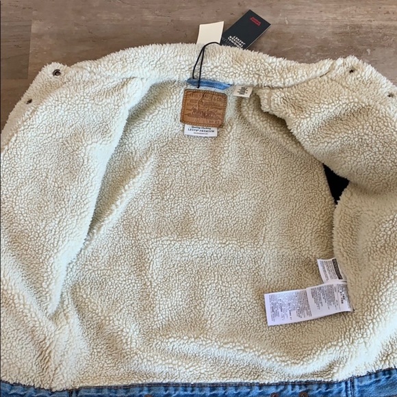NWT Levis ORIGINAL SHERPA TRUCKER JACKET - Picture 5 of 8